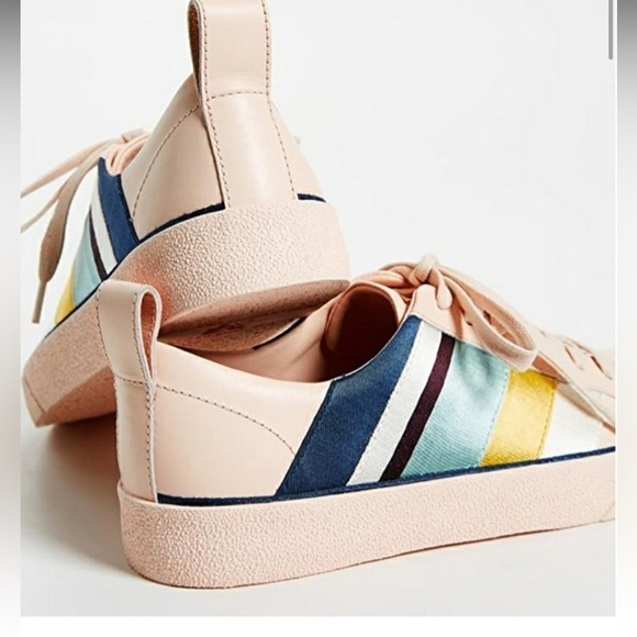 Diane von Furstenberg DVF Tess Leather Sneaker Trainer, EU38/US 8 - Picture 3 of 15